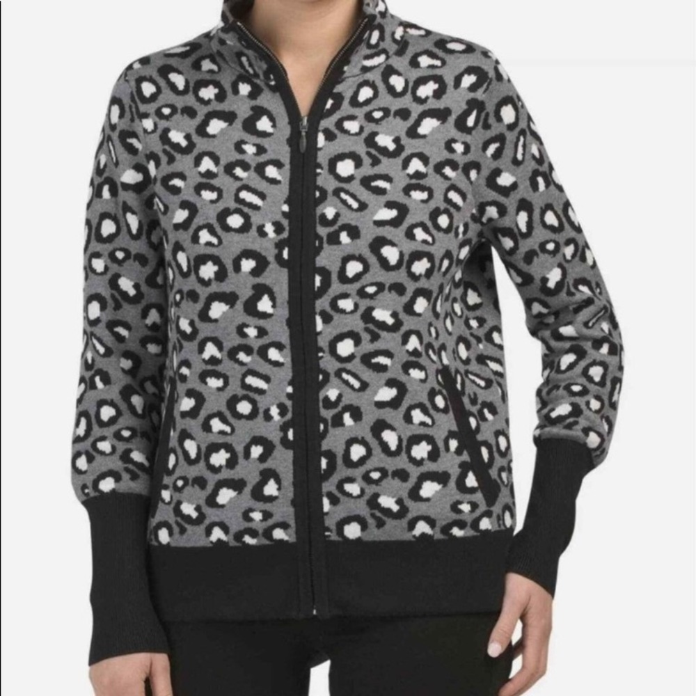 Rachel Zoe zip up cardigan jacket